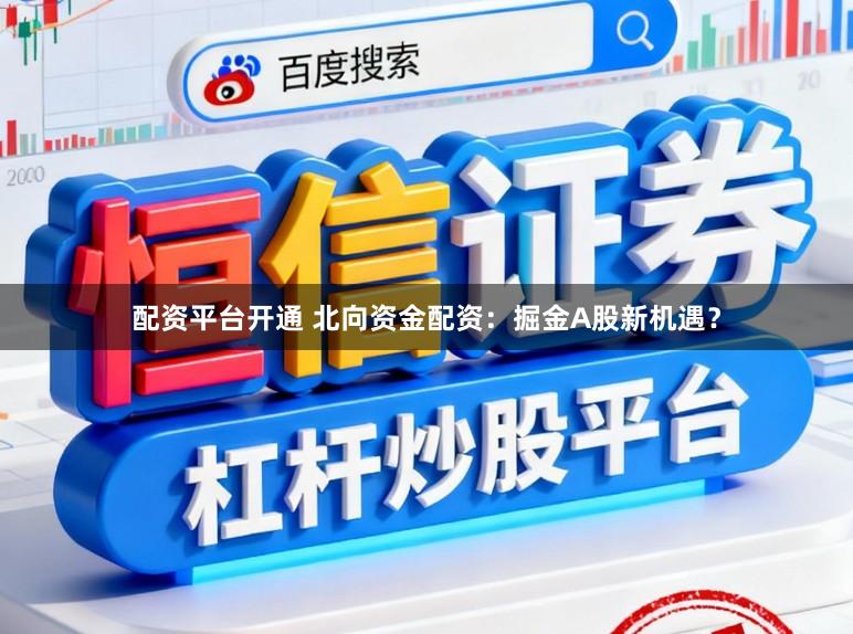 配资平台开通 北向资金配资:掘金A股新机遇?