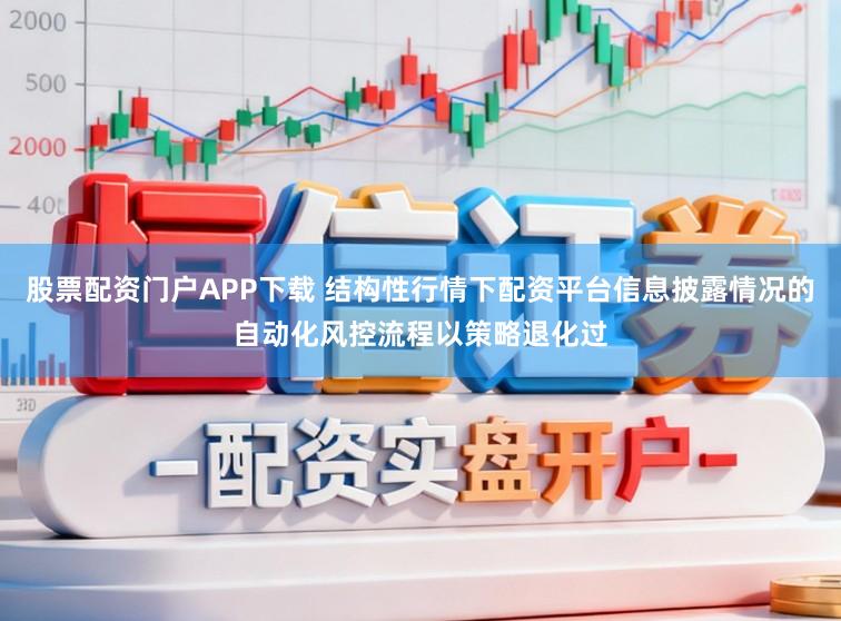 股票配资门户APP下载 结构性行情下配资平台信息披露情况的自动化风控流程以策略退化过