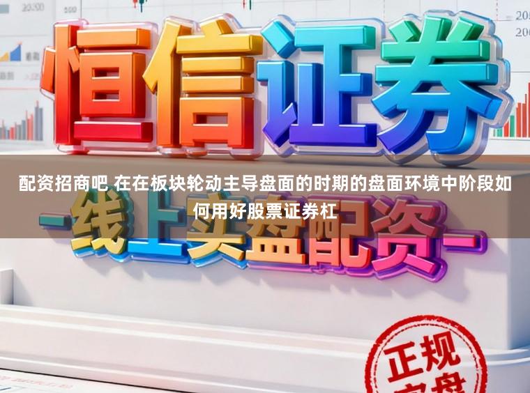 配资招商吧 在在板块轮动主导盘面的时期的盘面环境中阶段如何用好股票证券杠